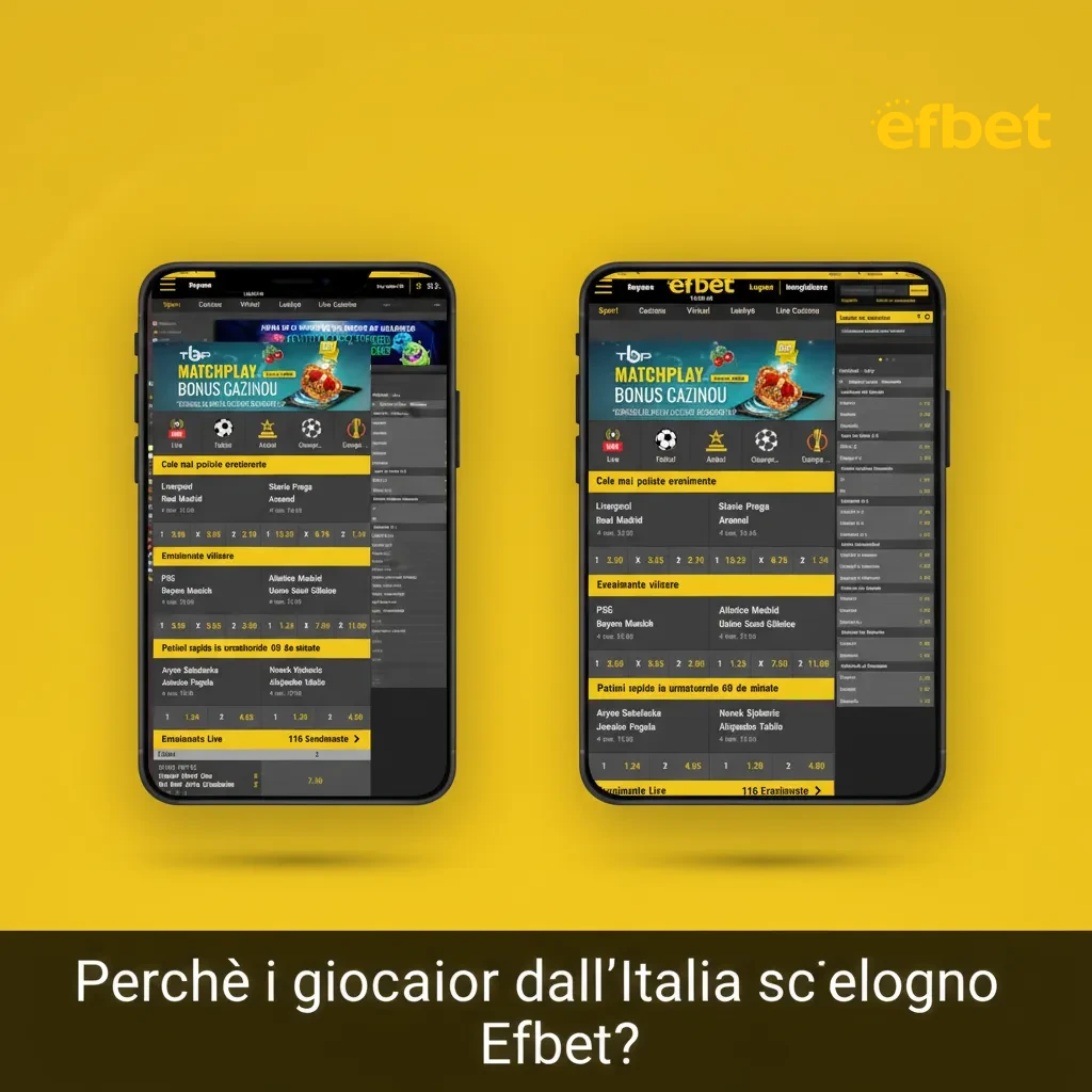 Perché gli italiani scelgono Efbet: pagamenti locali, app mobile, bonus trasparenti, sicurezza e supporto 24/7